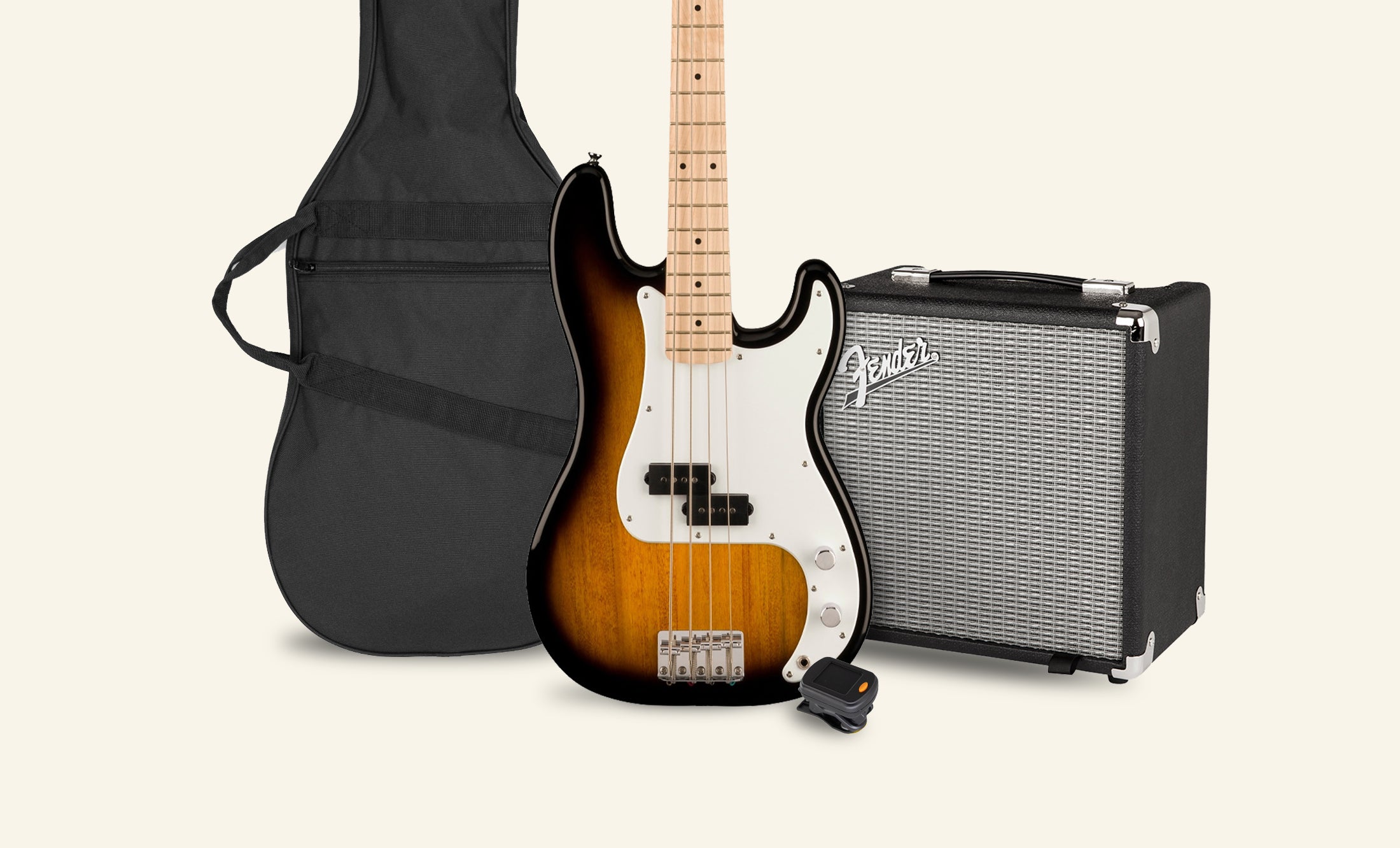 Squier Sonic Precision Bass Bundle | Swee Lee Malaysia