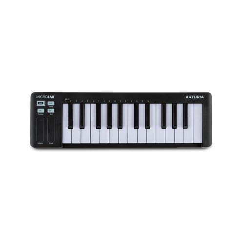 Arturia MicroLab Mk3 Keyboard Controller, Black