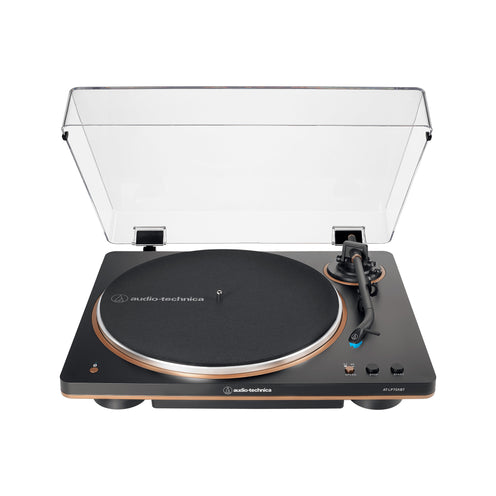 Audio Technica LP70XBT Fully Automatic Wireless Belt-Drive Turntable, Black Bronze