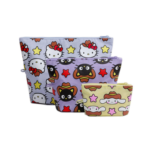 Baggu Go Pouch Set, Hello Kitty & Friends Western