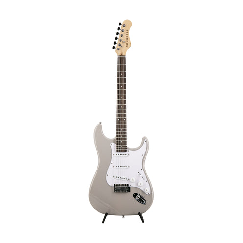 Congress CST150 LR SSS Electric Guitar, Dove Grey