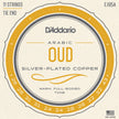 D'Addario EJ95A Silver-Plated Copper 11-String Oud Strings for Arabic Tuning
