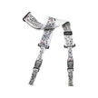 DiMarzio DD2242 Steve Vai ClipLock Art Guitar Strap, White