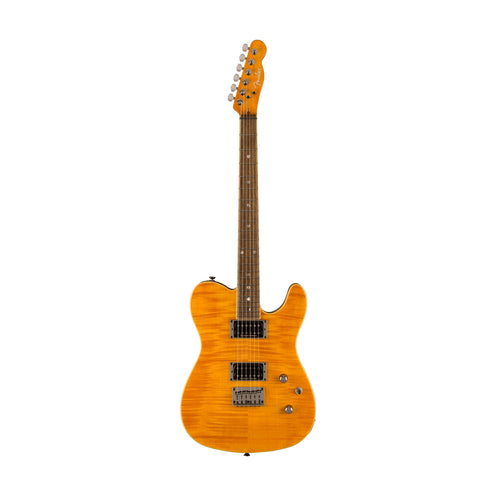 Fender Special Edition Custom Telecaster FMT HH Electric Guitar, Amber, (B-Stock)