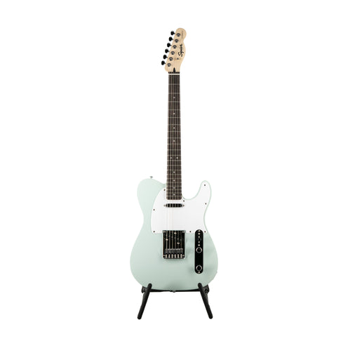 Squier FSR Sonic Telecaster Electric Guitar w/White Pickguard, Laurel FB, Surf Green (B-Stock)