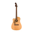 Fender California Redondo Player Left-Handed Acoustic Guitar, Walnut FB, Natural