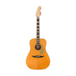 Fender King Vintage Acoustic Guitar w/Case, Aged Natural