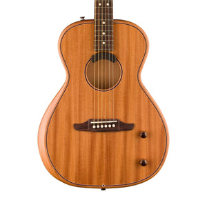 Fender Highway Series Parlor Acoustic Guitar w/Bag, RW FB, Mahogany