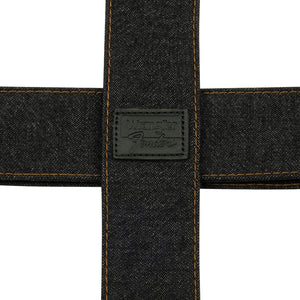 Fender X Wrangler Denim Guitar Straps, Black