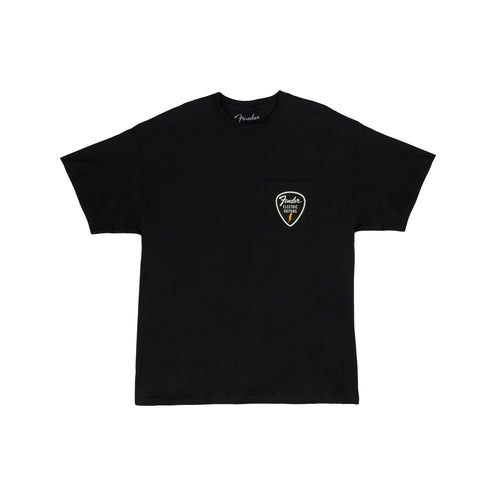 Fender Pick Patch Pocket Tees, Black