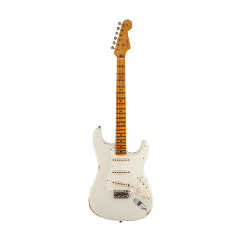 Fender Custom Shop Limited Edition Fat 1950s Stratocaster Relic Electric Guitar, Aged India Ivory