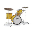 Gretsch CT1-J484-YSF Catalina Club 4-Piece Drum Shell Kit Set (18inch Bass), Yellow Satin Flame