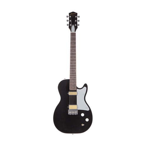 Harmony Standard Series Jupiter Thinline Electric Guitar w/Case, Space Black