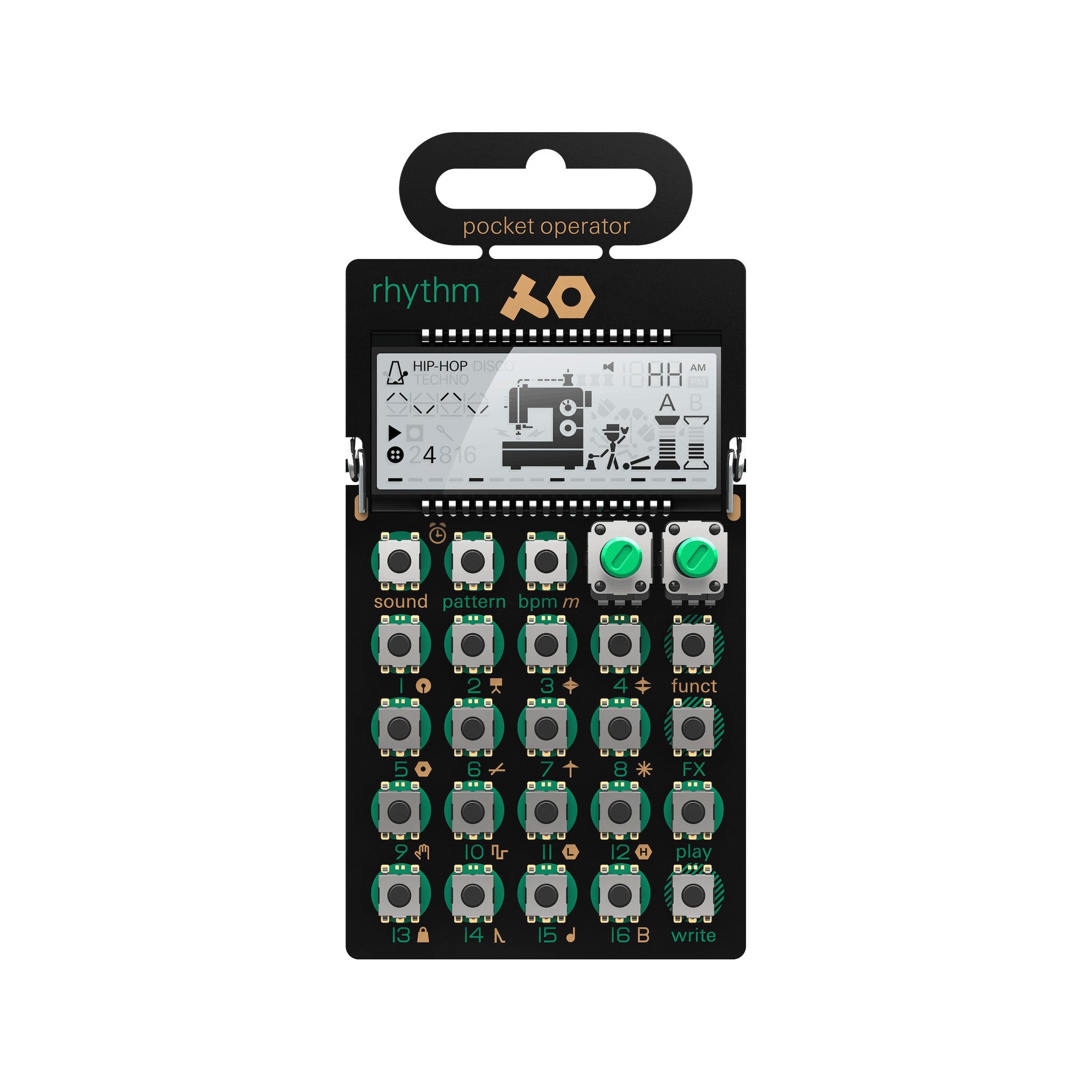 Teenage Engineering PO-12 Pocket Operator Rhythm Synthesizer