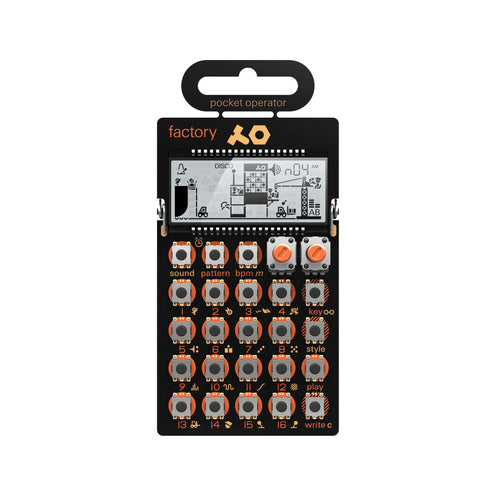 Teenage Engineering PO-16 Pocket Operator Factory Synthesizer