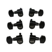 Taylor Acoustic Guitar Tuners, 1:18, 6-String, Satin Black