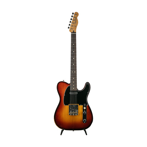 Fender Jason Isbell Custom Telecaster Electric Guitar, RW FB, 3-Colour Chocolate Burst, MX2153XXXX