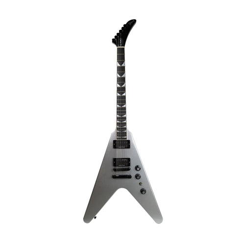 Gibson Dave Mustaine Flying V EXP, Silver Metallic, 21232XXXX