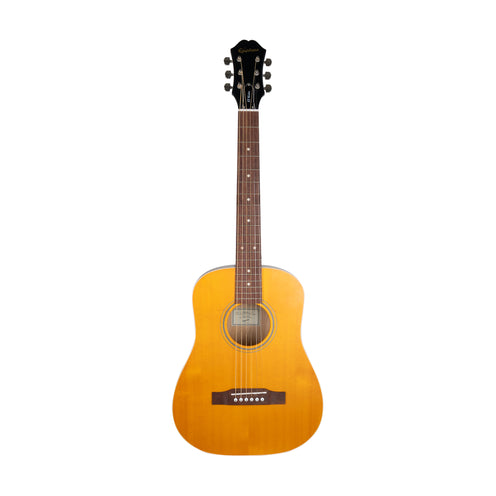Epiphone El Nino Travel Acoustic Outfit Guitar, Antique Natural, 2105230XXXX