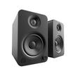 Kanto YU4 Powered Speakers with Bluetooth and Phono Preamp, Matte Black