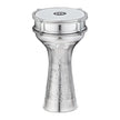 MEINL Percussion HE-112 6 1/2 x 12 3/4inch Aluminum Darbuka, Hand-Hammered