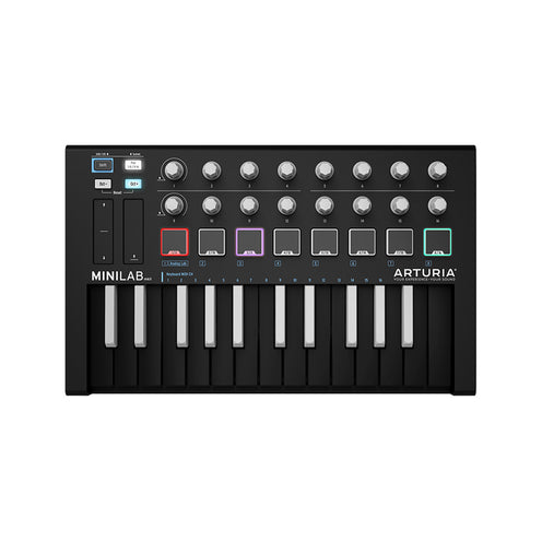 Arturia MiniLab Mk 2 USB Keyboard Controller INVERTED Edition