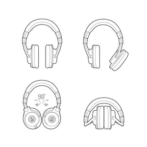 Audio-Technica ATH-M40x Professional Monitor Headphones