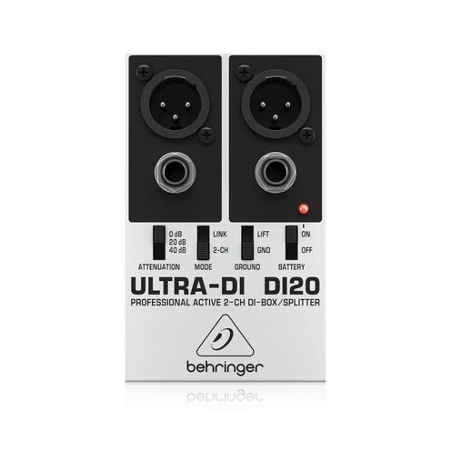 Behringer Ultra-DI DI20 2-Channel Active Direct Box / Splitter
