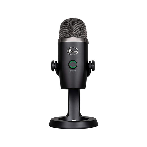 Blue Yeti Nano Multi-Pattern USB Condenser Microphone, Blackout - Model 988-000502