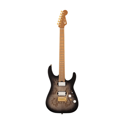 Charvel Pro-Mod DK24 HH 2PT Electric Guitar, Trans Black Burst