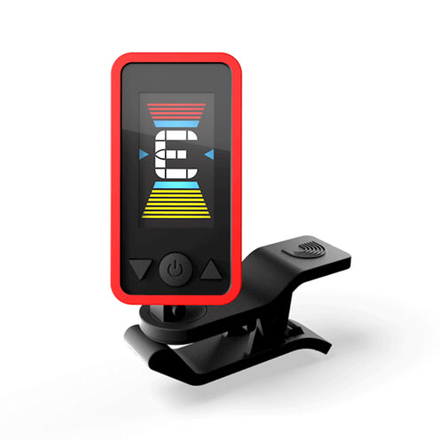 D'Addario PW-CT-17RD Eclipse Headstock Tuner, Red