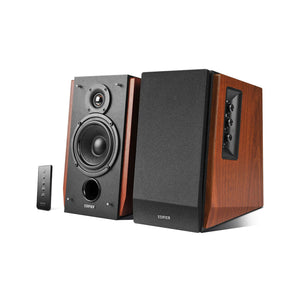 Edifier R1700BT Bookshelf Bluetooth Speaker, Wood (Pair)