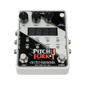 Electro-Harmonix Pitch Fork+ Polyphonic Pitch Shifter/Harmony Guitar Effects Pedal
