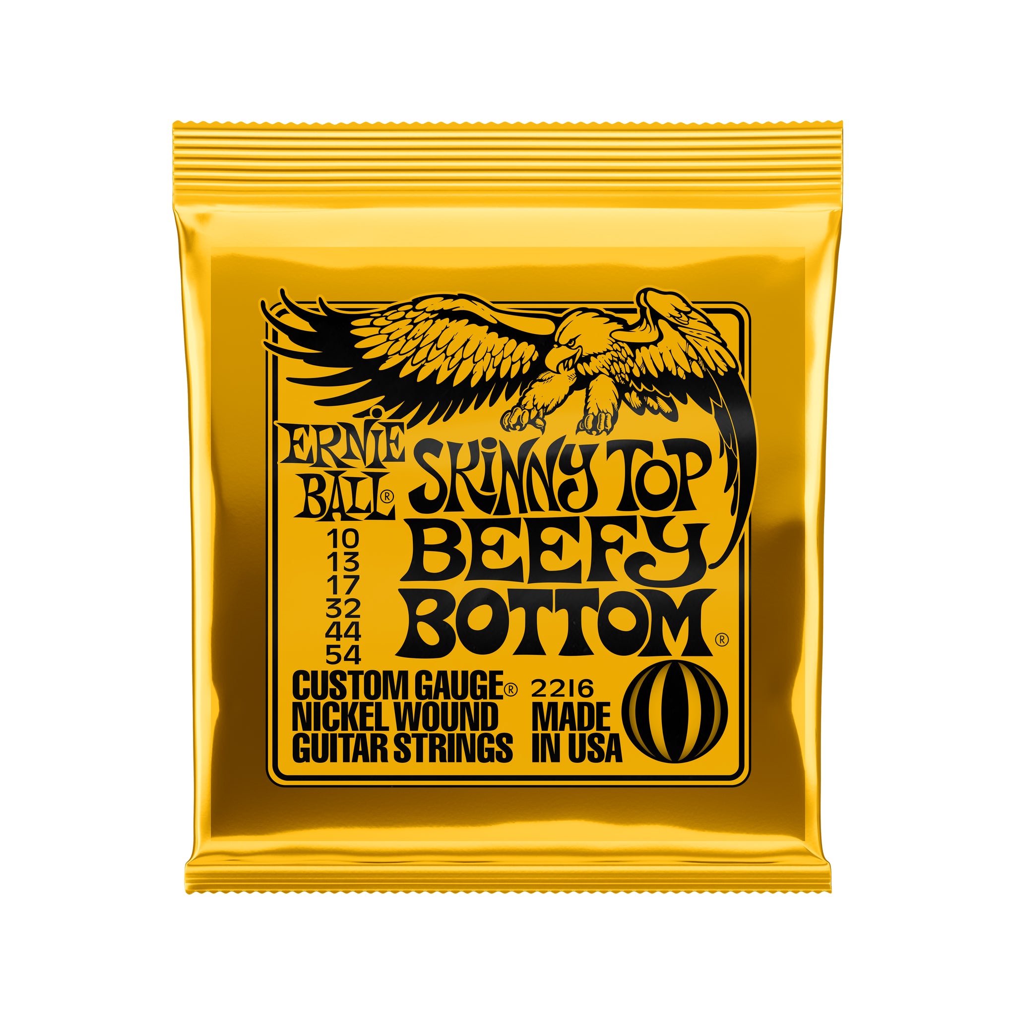 Ernie Ball Skinny Top/Beefy Bottom Slinky Nickel Wound Electric Guitar Strings 10 - 54