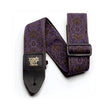 Ernie Ball Jacquard Guitar Strap, Purple Paisley