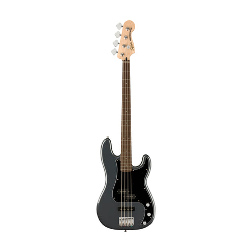 Squier Affinity Series Precision PJ Bass Guitar, Laurel FB, Charcoal Frost Metallic