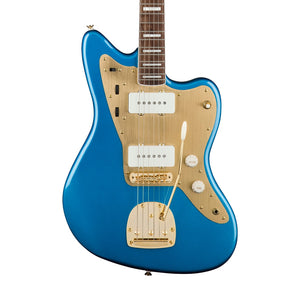 Squier 40th Anniversary Gold Edition Jazzmaster Electric Guitar, Lake Placid Blue