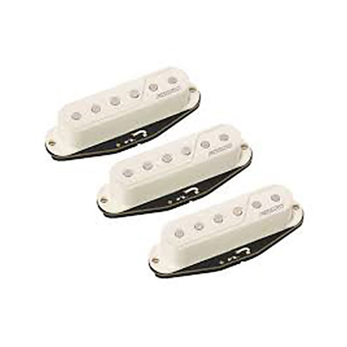 Fishman Fluence Strat Single Coil Guitar Pickups, Set of 3, White