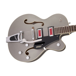 Gretsch G5410T Electromatic Rat Rod Hollow Body Single-Cut Guitar w/Bigsby, Matte Phantom Metallic