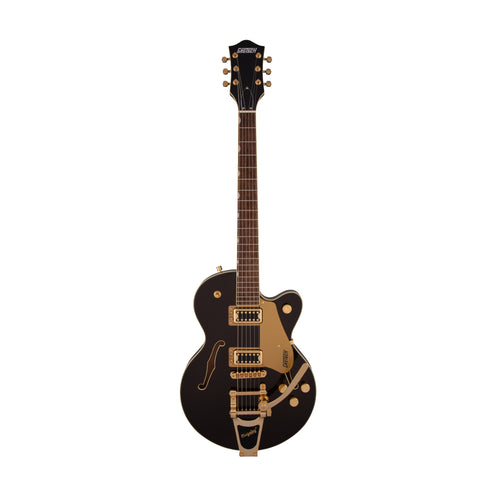 Gretsch G5655TG Electromatic Center Block Jr Single-Cut w/Bigsby, Laurel FB, Black Gold