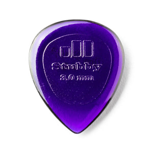 Jim Dunlop 474P 3.0mm Stubby Jazz Pick, 6-Pack