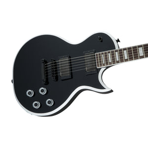 Jackson X Series Signature Marty Friedman MF-1 Electric Guitar, Laurel FB, Gloss Black w/White Bevels