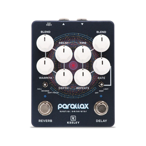 Keeley Parallax Spatial Delay & Reverb Ambient Generator Guitar Effects Pedal