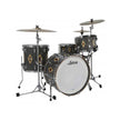 Ludwig LLC54233LXCX2 Legacy Mahogany 110th Anni. FAB Kit(22B/16F/13T), Flash Diamond Inlay Charcoal