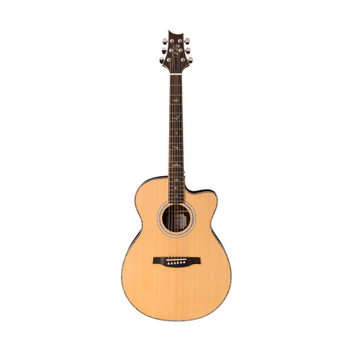 PRS SE A60E Angelus Hollow Body Acoustic-Electric Guitar, Natural