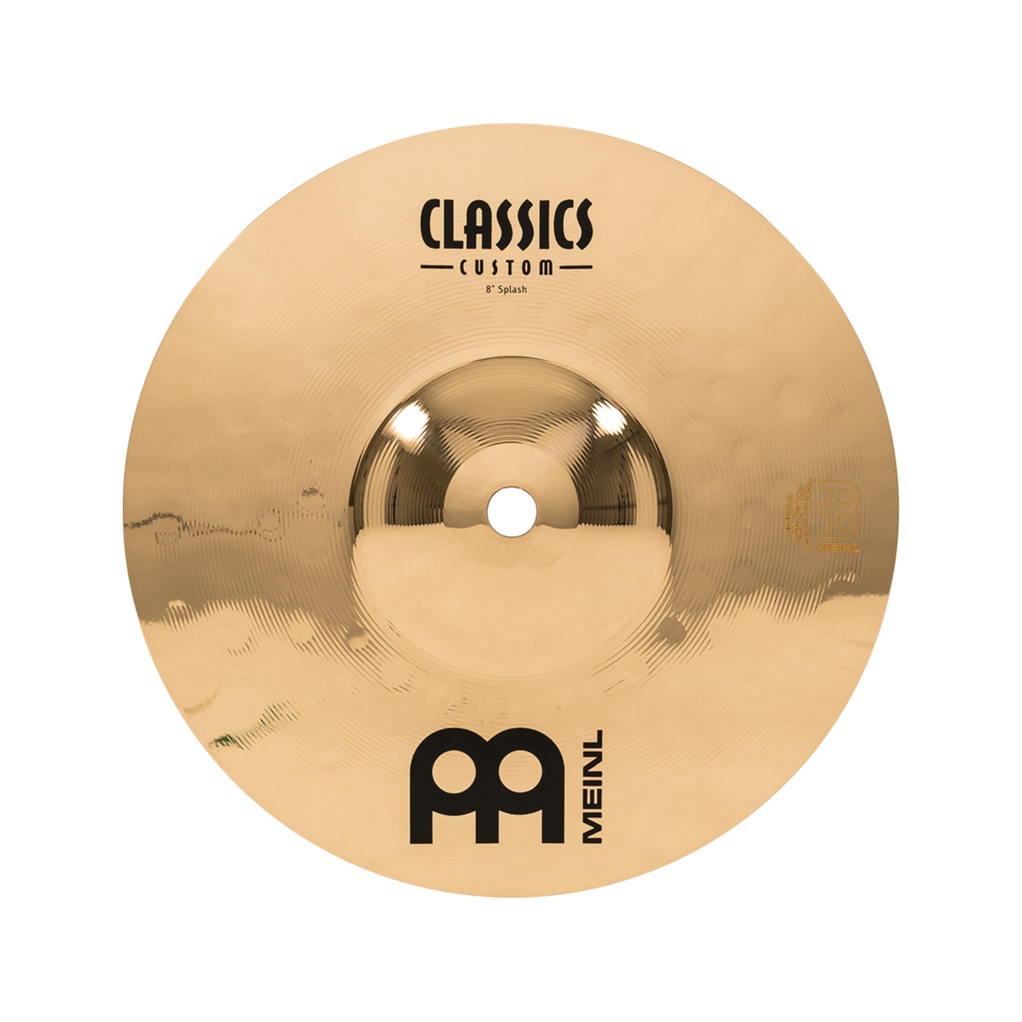 MEINL Cymbals CC8S-B 8inch Classics Custom Splash