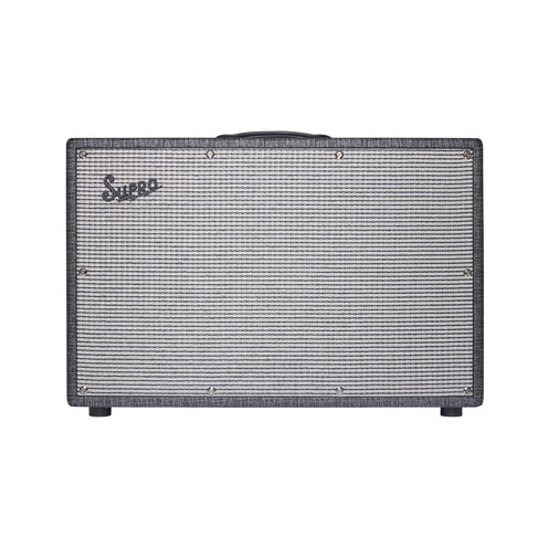 Supro 1799 Magick 2x12 inch Guitar Extension Cabinet, Black