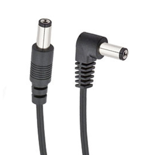 Voodoo Lab PPBAR-RS24 Standard Polarity Cable, 2.1mm Right-Angle to Straight, 24inch