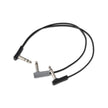 Rockboard by Warwick RBO CAB F Y 30 BK Flat Patch Y Splitter Cable, 11 13/16Inch