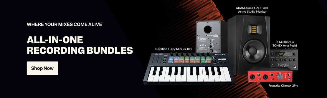 All-in-One Recording Bundles | Swee Lee Malaysia